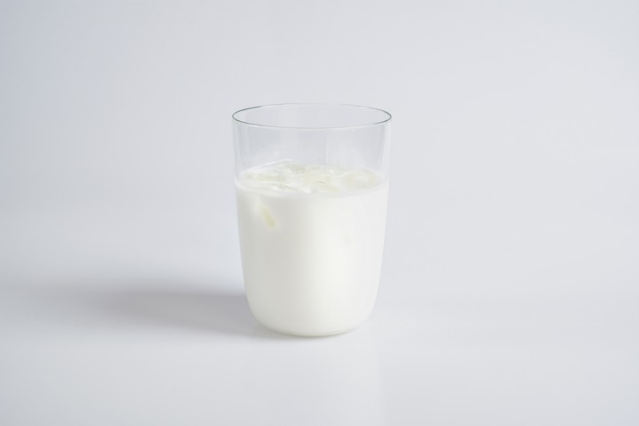 Glass of milk certification and testing